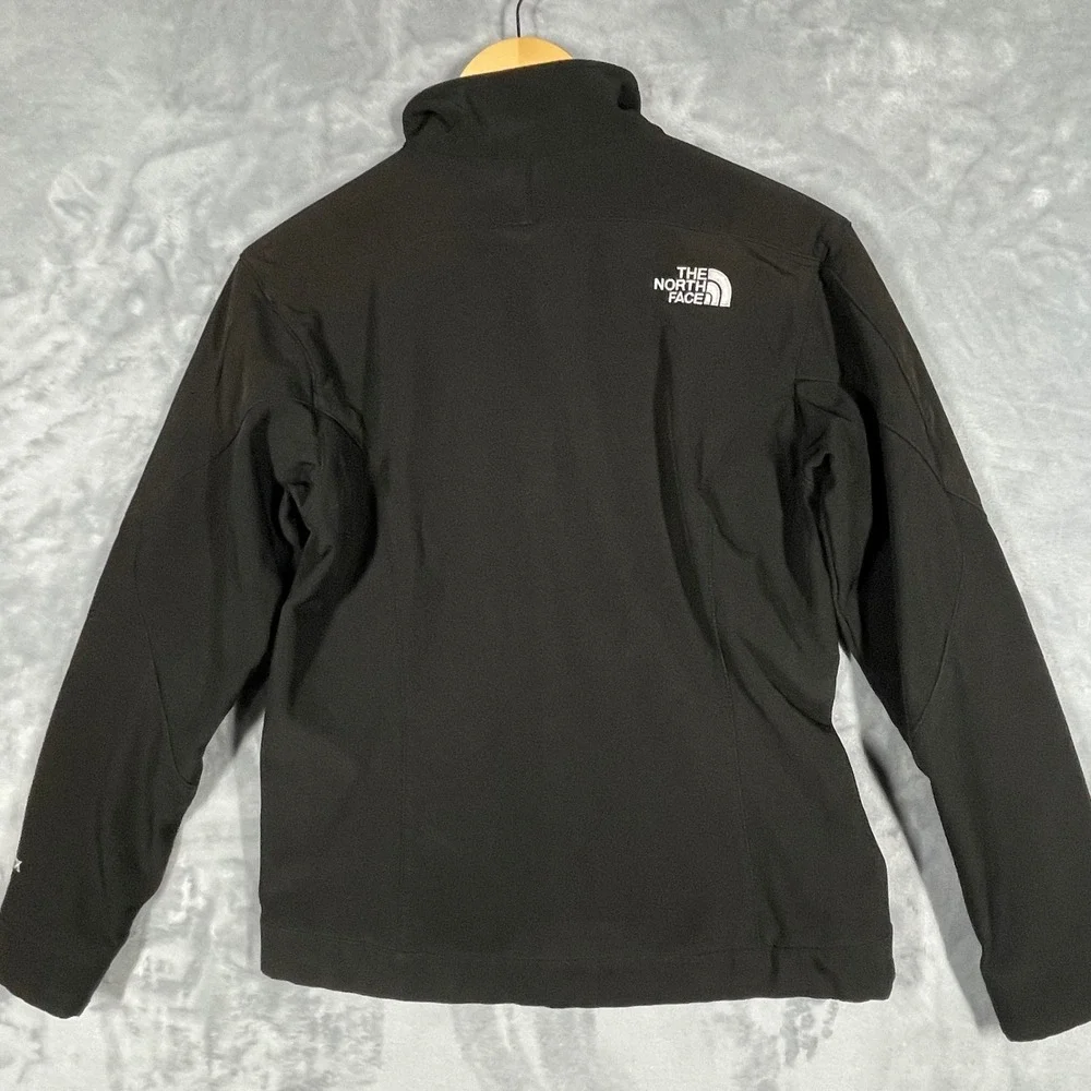 The North Face Apex Bionic Softshell Jacket Black Full Zip Fleece Lined Mens S